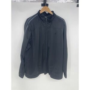Starter Athletic Jacket Men's Size 3XL Gray Black‎